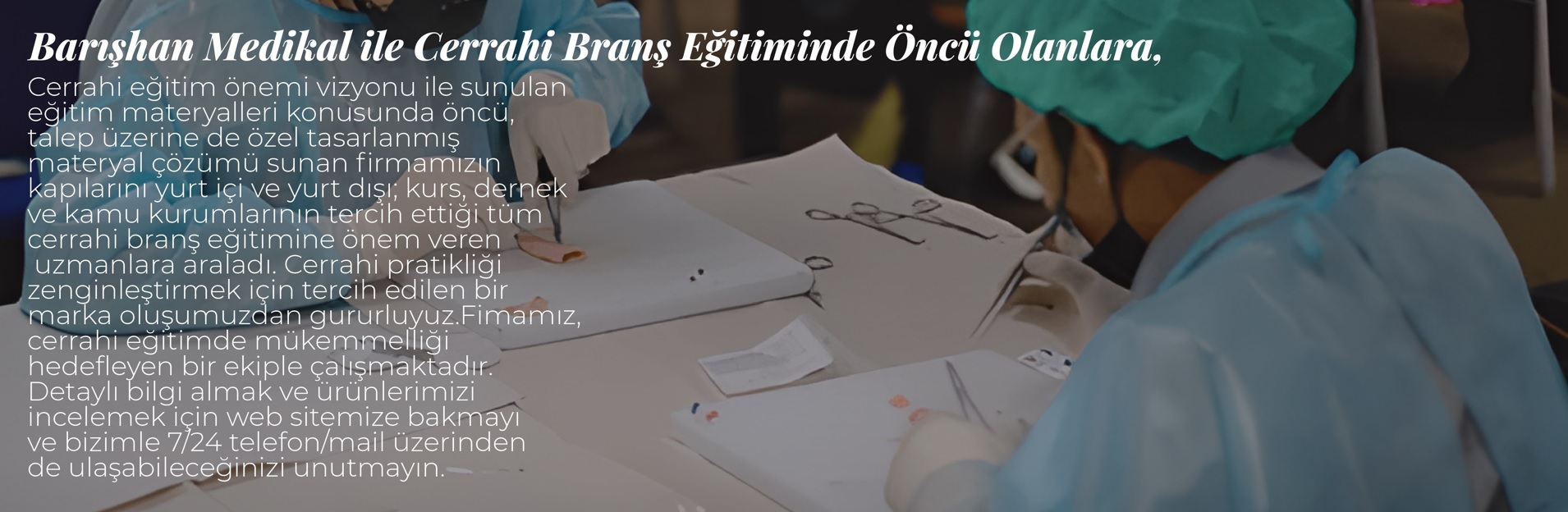 Cerrahi Branş Eğitiminde Öncü Olanlara