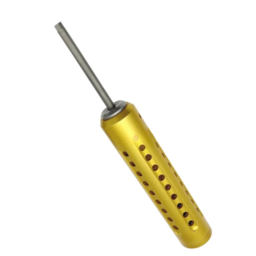 Gold 7 Parça Ortopedik Kemik Tornavida Seti Çift Başlık Torx Yıldız/Altıgen Hızlı Kavrama Kolu Ortopedik Tornavidalar Eğitim Materyali Gold 7 Parça Ortopedik Kemik Tornavida Seti Çift Başlık Torx Yıldız/Altıgen Hızlı Kavrama Kolu Ortopedik Tornavidalar Eğitim Materyali