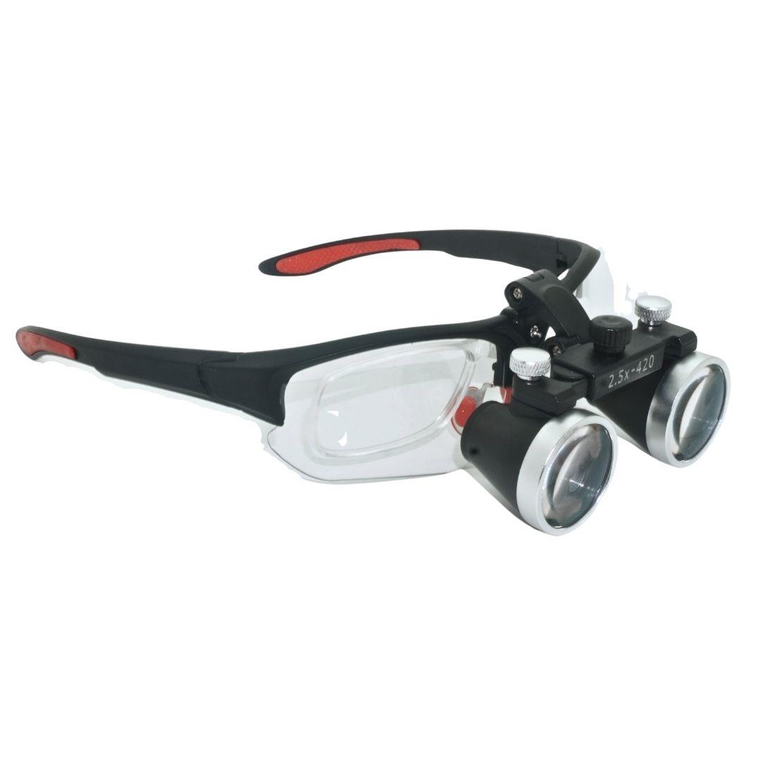 HiperLupa ST695 Dereceli Cam Takılan Doktor Gözlük 2-5X Metal Çerçeve Loupe Büyüteçli Dişçi Gözlüğü HiperLupa ST695 Dereceli Cam Takılan Doktor Gözlük 2-5X Metal Çerçeve Loupe Büyüteçli Dişçi Gözlüğü