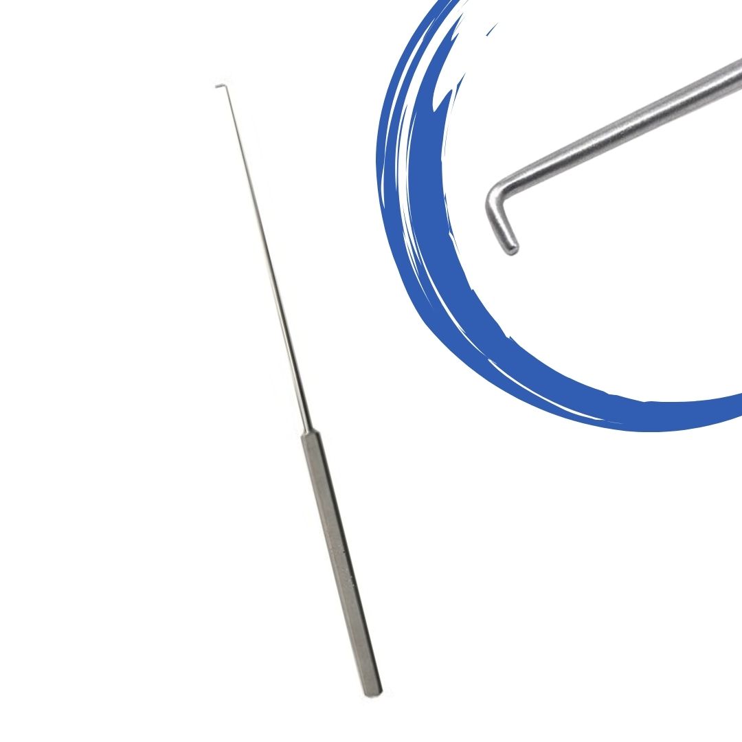 Barışhan Medikal Mikro Hook 2.5mm 6 3/4 Diseksiyon Çengel Mikro Kanca 17 cm Cerrahi Eğitim Materyali Barışhan Medikal Mikro Hook 2.5mm 6 3/4 Diseksiyon Çengel Mikro Kanca 17 cm Cerrahi Eğitim Materyali