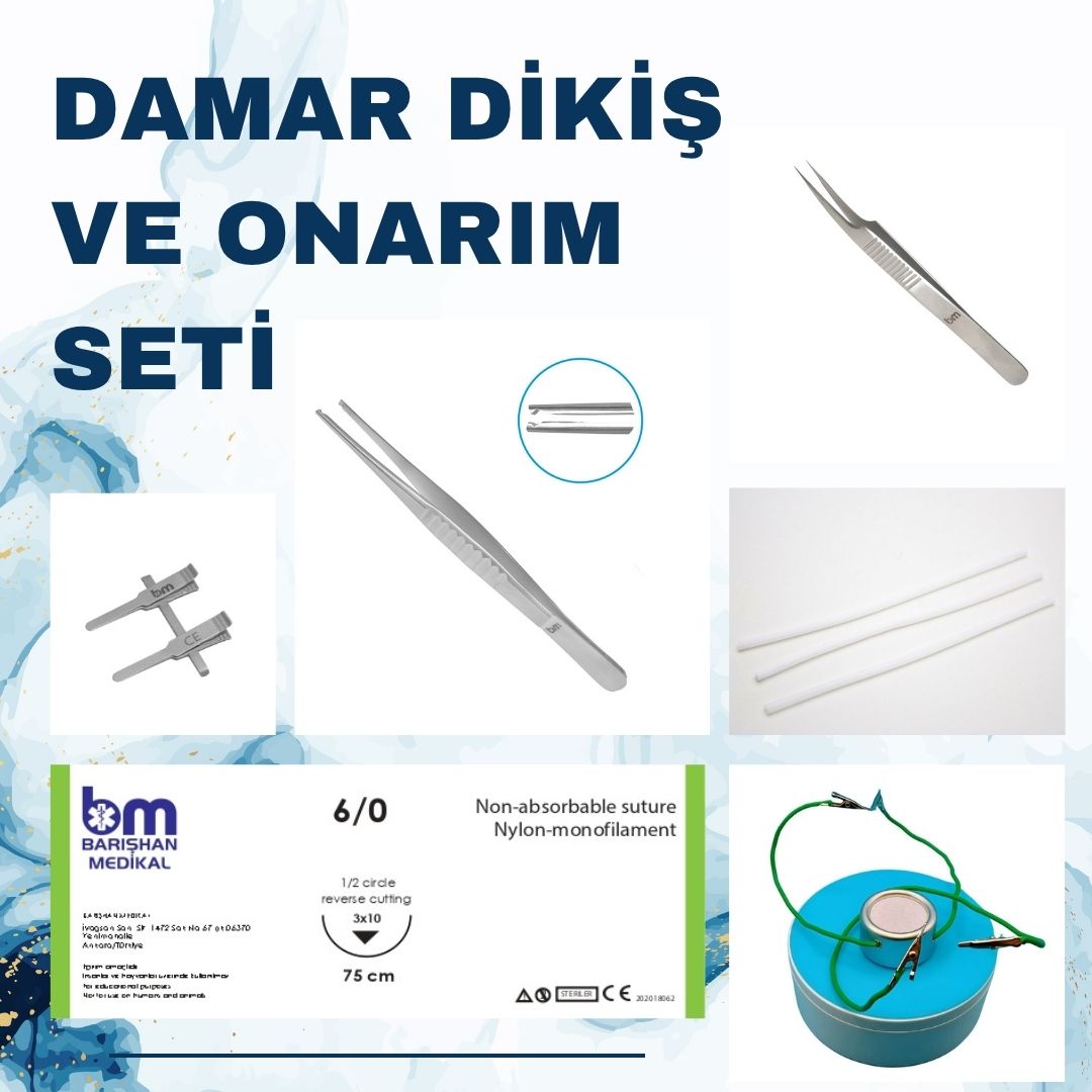 Damar Uygulama ve Onarım Seti Kompakt Eğitim Seti Damar Uygulama ve Onarım Seti Kompakt Eğitim Seti