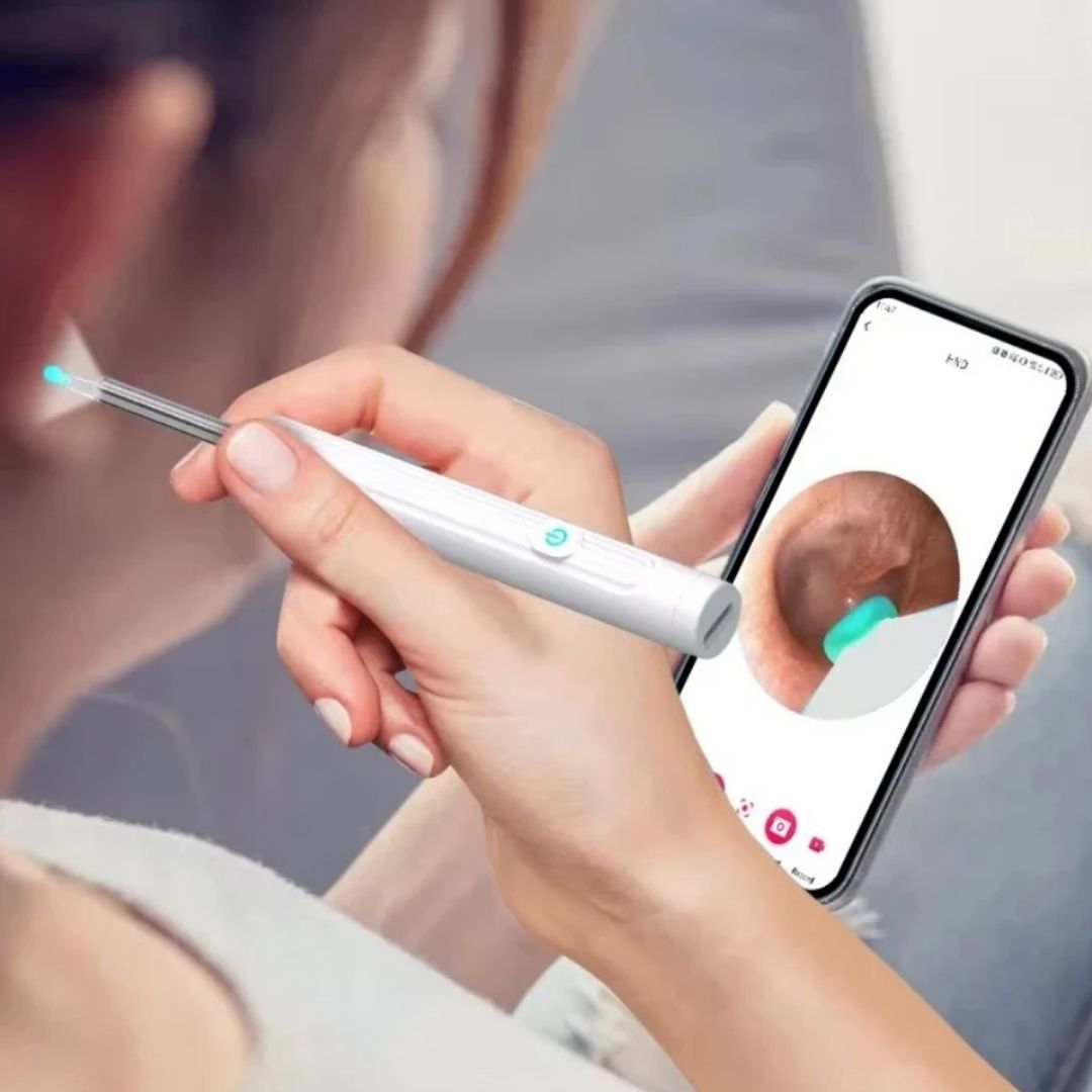 Kameralı Akıllı Görsel Kulak Temizleyici Otoskop 6 Ledli Wifi USB-C Bağlantılı Kameralı Akıllı Görsel Kulak Temizleyici Otoskop 6 Ledli Wifi USB-C Bağlantılı